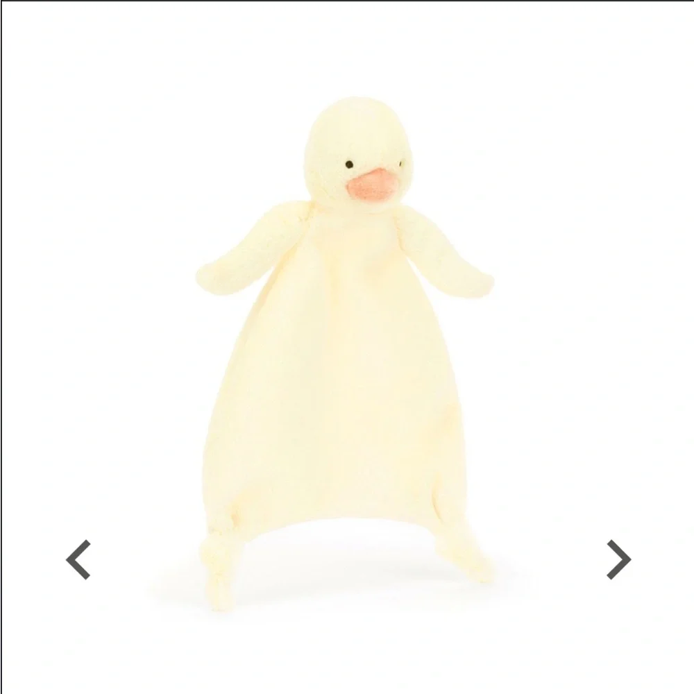 🐥 Jellycat Cream Plush Cuddle Duck Toy